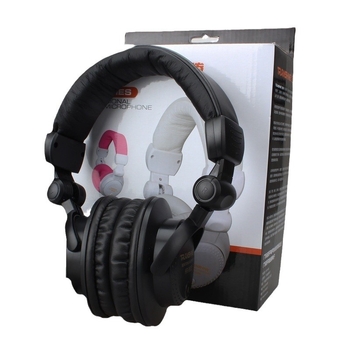 Ακουστικά παρακολούθησης πάνω από το αυτί, ενσύρματα, για PC, υποδοχή 3,5 mm/6,3 mm, ευθύ βύσμα, χωρίς μικρόφωνο, ρετρό στυλ, μοντέλο All-win 960