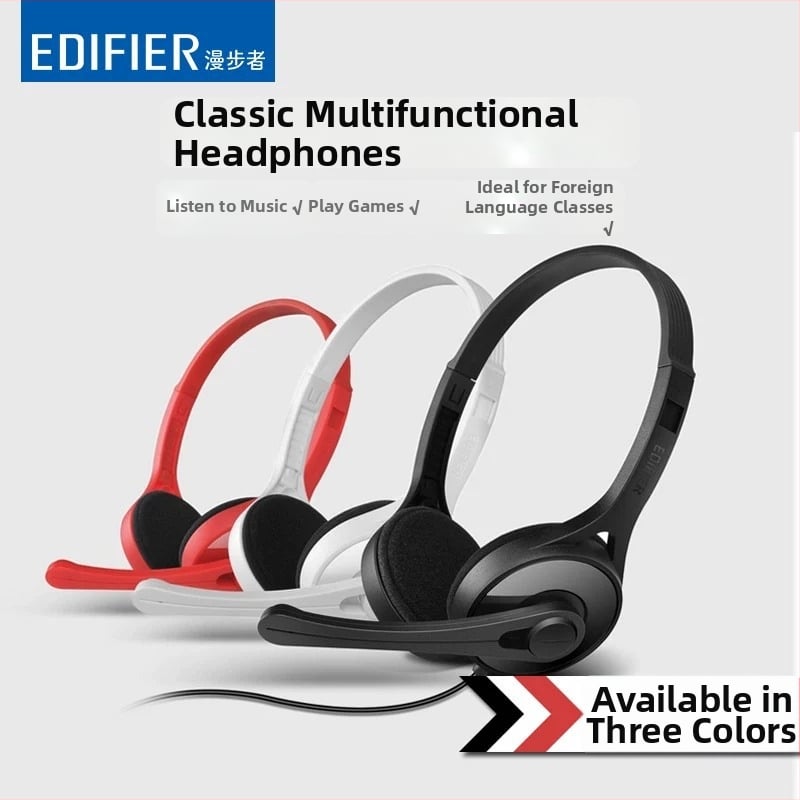 Edifier/Ramblers K550 vadu spēļu austiņas ar mikrofonu, 300 g