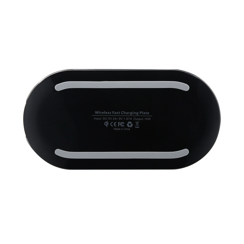 Stolni bežični punjač 15W Qi QC3.0, ulaz 9V, izlaz 1.66A, kompatibilan s Apple, Huawei, Xiaomi