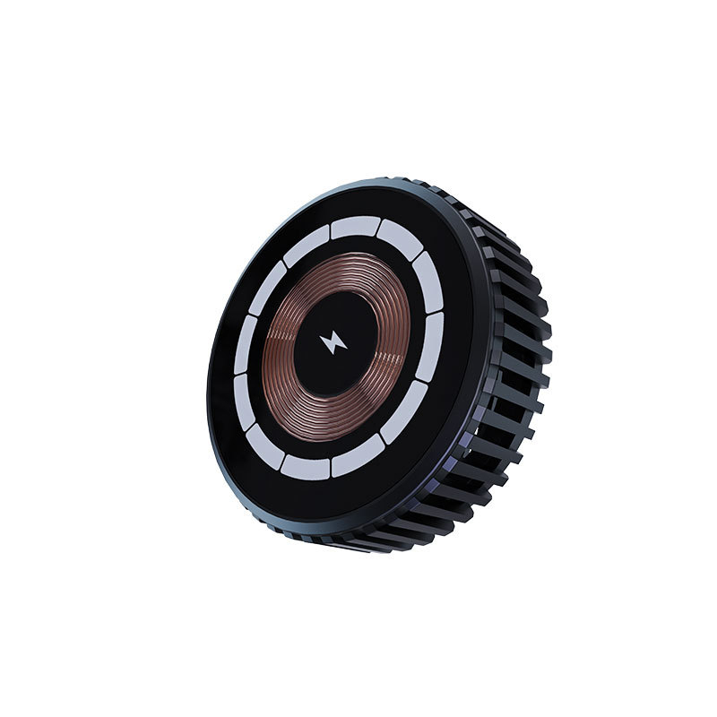 Μαγνητικός Ασύρματος Φορτιστής Qi2 για iPhone 12–17, 15W γρήγορη φόρτιση, QC3.0, Στυλ Πανκ