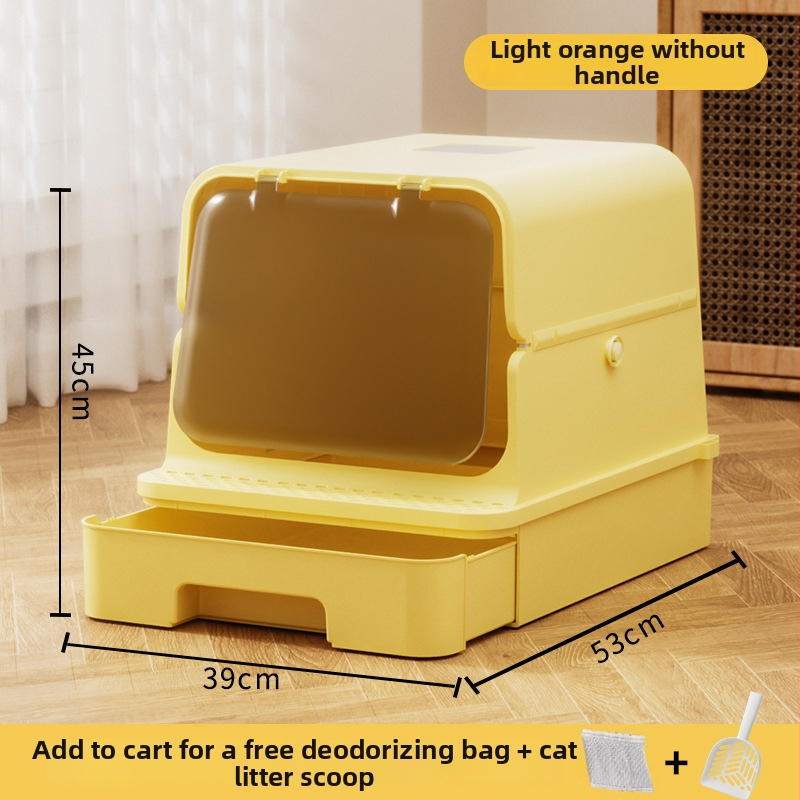 Pieskovník pre mačky – Leben, PP materiál, štvorcová konštrukcia, otvorený typ