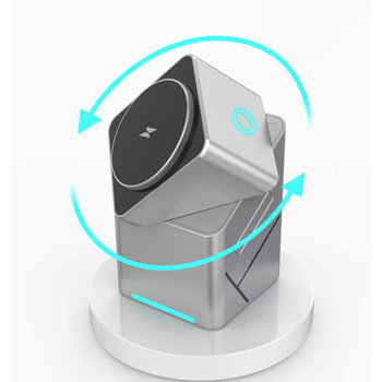 Guanjiaxin Technology 3-v-1 stolný bezdrôtový nabíjač s MagSafe, 15W, 9V/3A, FCC certifikovaný