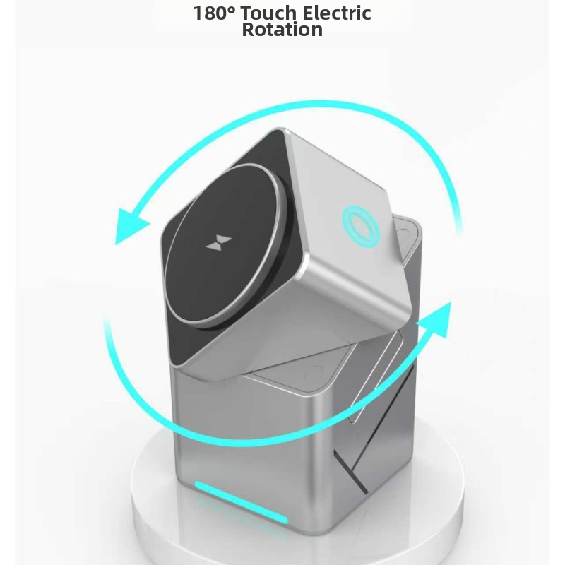 Guanjiaxin Technology 3-v-1 stolný bezdrôtový nabíjač s MagSafe, 15W, 9V/3A, FCC certifikovaný