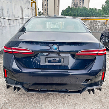 MP hátsó lip spoiler BMW 5 Series I5 G60 M Sport Overseas Edition – ABS anyag, hátsó szélhez szerelés, 2024+