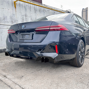MP hátsó lip spoiler BMW 5 Series I5 G60 M Sport Overseas Edition – ABS anyag, hátsó szélhez szerelés, 2024+