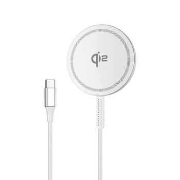 Încărcător wireless magnetic Qi2 pentru iPhone MagSafe – 15W PD, 2A
