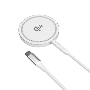 Încărcător wireless magnetic Qi2 pentru iPhone MagSafe – 15W PD, 2A