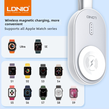 LDNIO Bezdrôtová nabíjačka pre Apple Watch S9 Ultra s magnetickým nabíjaním 2.5W 1A