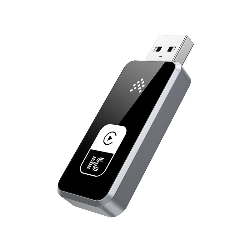 Dvojnitni interkonekcijski modul za Android auto sustav za bežični CarPlay i Huawei HiCar; model Z6-ad; USB sučelje; težina 50 g; kućište elektroplirano