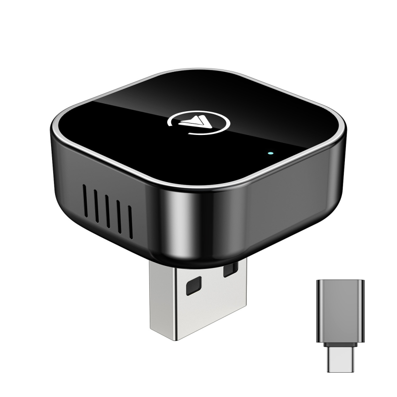Bežični CarPlay adapter - prijenosni, kompaktan, USB sučelje, 1080P, TYKJ-0724, Apple/Android univerzalna kompatibilnost, 35 g