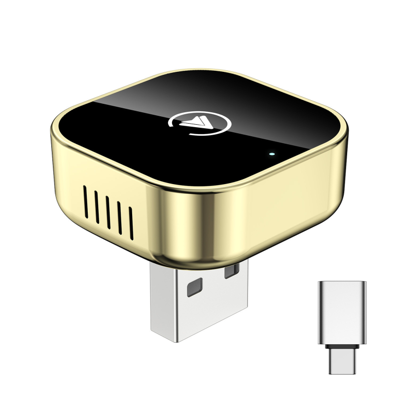 Bežični CarPlay adapter - prijenosni, kompaktan, USB sučelje, 1080P, TYKJ-0724, Apple/Android univerzalna kompatibilnost, 35 g