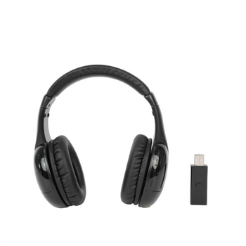 Juhtmevabad TV kõrvaklapid A-66; sagedusvahemik 20 Hz–20 kHz; takistus 32 Ω; 3,5 mm pistik