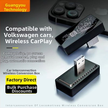 CarPlay adaptér C8, štvorjadrový procesor, 1 GB RAM, USB rozhranie, pre pôvodné káblové pripojenie na bezdrôtové CarPlay