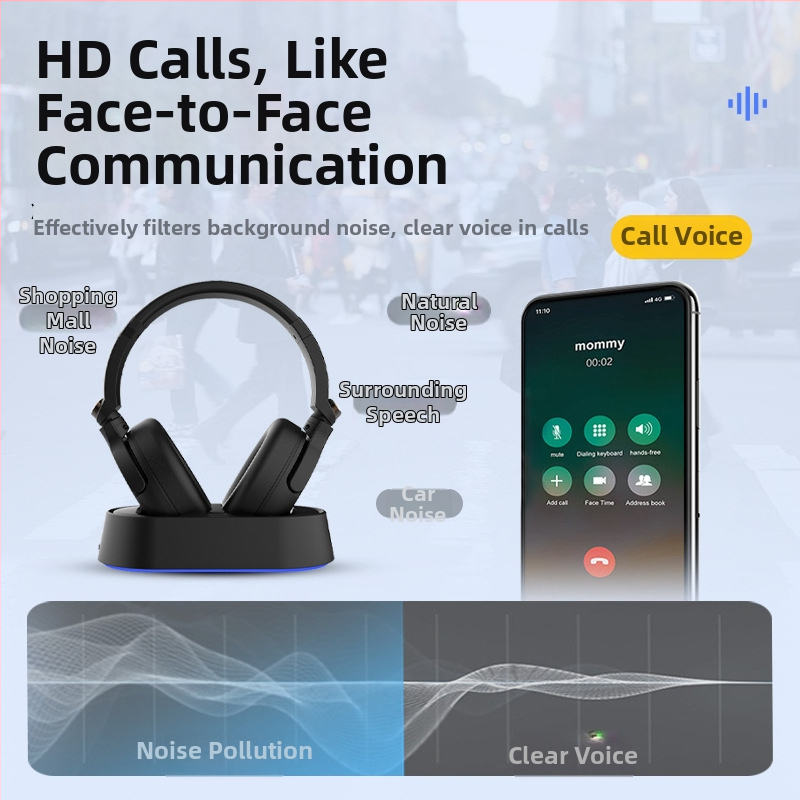 Bezdrôtové televízne slúchadlá s USB audiom, 20 Hz–20 kHz, 32 Ω, vstavaný mikrofón