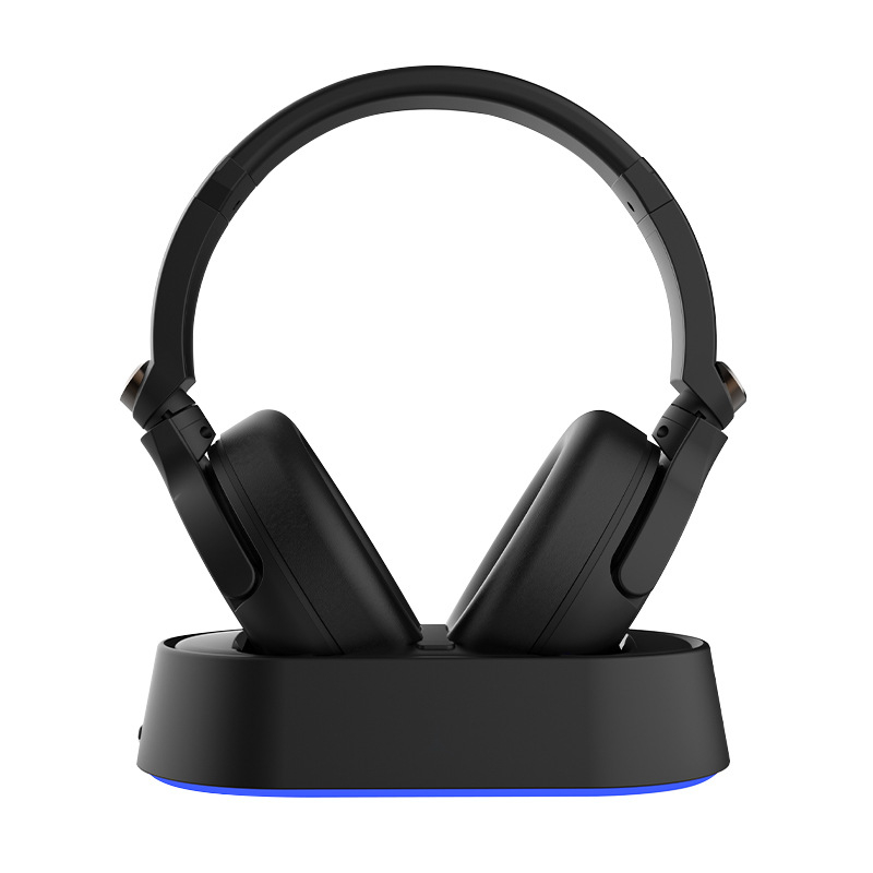 Безжични телевизионни слушалки за телевизор с USB аудио, 20 Hz–20 kHz, 32 Ω, вграден микрофон