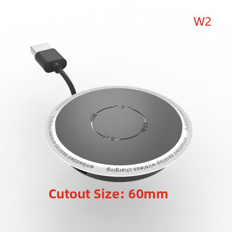 Vstavná bezdrôtová nabíjačka pre power banky – 15W rýchle bezdrôtové nabíjanie, QC3.0, vstup 12V, výstup 1.5A