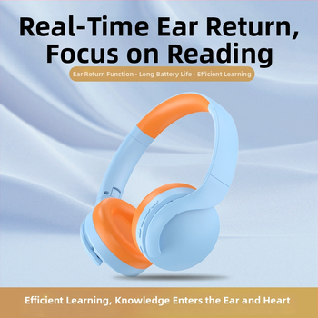 R11 Căști wireless cu Bluetooth 6.0 pentru învățare și citire — autonomie mare a bateriei (>8h), reducere zgomot, sunet stereo, latență redusă
