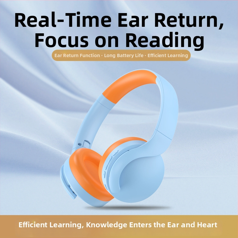 R11 Căști wireless cu Bluetooth 6.0 pentru învățare și citire — autonomie mare a bateriei (>8h), reducere zgomot, sunet stereo, latență redusă