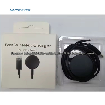 Hliníková bezdrôtová nabíjačka pre Samsung Watch – magnetické nabíjanie, 15W, QC4.0 rýchle nabíjanie, kompatibilné s Galaxy Watch 3/4/Watch5 Pro