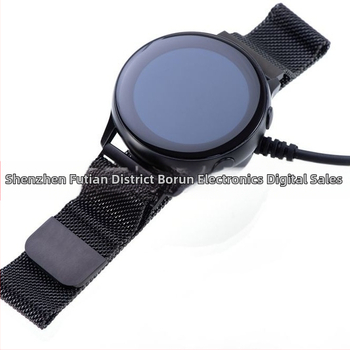 Hliníková bezdrôtová nabíjačka pre Samsung Watch – magnetické nabíjanie, 15W, QC4.0 rýchle nabíjanie, kompatibilné s Galaxy Watch 3/4/Watch5 Pro