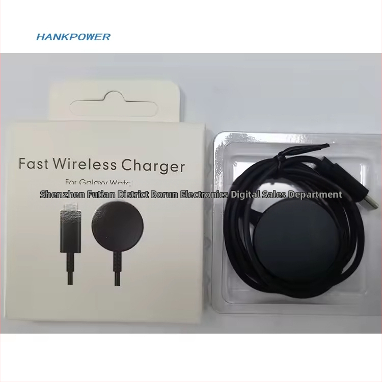 Hliníková bezdrôtová nabíjačka pre Samsung Watch – magnetické nabíjanie, 15W, QC4.0 rýchle nabíjanie, kompatibilné s Galaxy Watch 3/4/Watch5 Pro