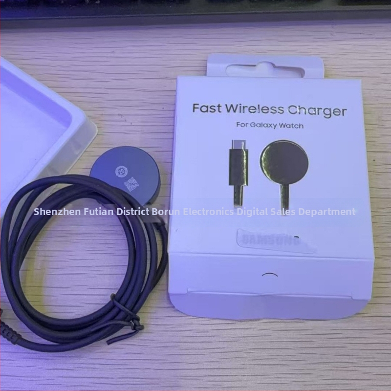 Hliníková bezdrôtová nabíjačka pre Samsung Watch – magnetické nabíjanie, 15W, QC4.0 rýchle nabíjanie, kompatibilné s Galaxy Watch 3/4/Watch5 Pro