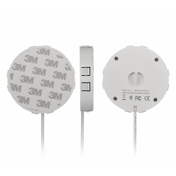 Bežični Qi punjač za stolni ugradbeni modul, skriveni dizajn, 5W/7.5W/10W/15W, ulaz 9V/1.67A, FCC/CE certificirano, kompatibilno sa svim Qi uređajima