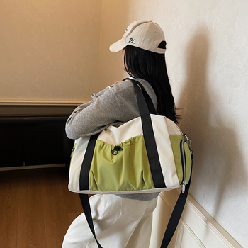 Geantă de călătorie impermeabilă unisex, cu curea crossbody, capacitate 20–35 L, material textil, ușoară