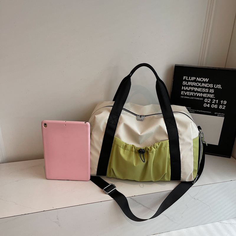Geantă de călătorie impermeabilă unisex, cu curea crossbody, capacitate 20–35 L, material textil, ușoară