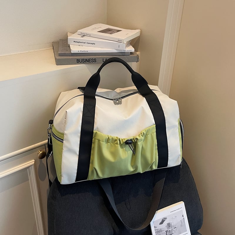 Geantă de călătorie impermeabilă unisex, cu curea crossbody, capacitate 20–35 L, material textil, ușoară