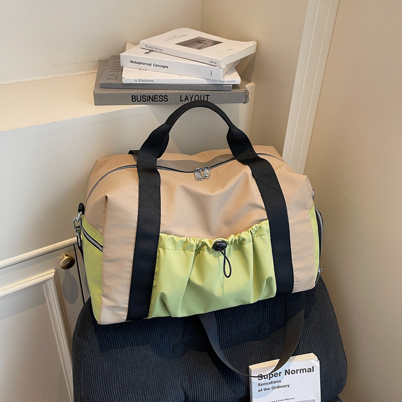 Geantă de călătorie impermeabilă unisex, cu curea crossbody, capacitate 20–35 L, material textil, ușoară