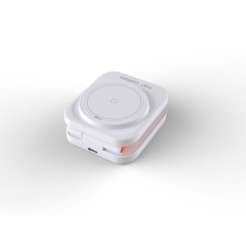 Încărcător wireless magnetic 3-in-1 pliabil – 15W PD, pentru telefon, căști și ceas