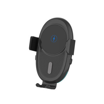 Încărcător auto wireless 20W cu bobine duale și suport pentru telefon