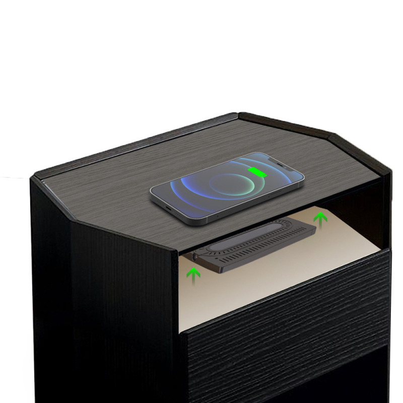 Maskirani bežični punjač ispod stola s PD 24W, izlaz 0,94A