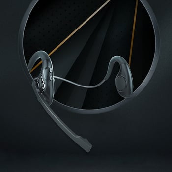 Căști Bluetooth cu conductie osoasă, fixare la ureche – reducere zgomot, conectare multipunct, Bluetooth 5.0, până la 10 m