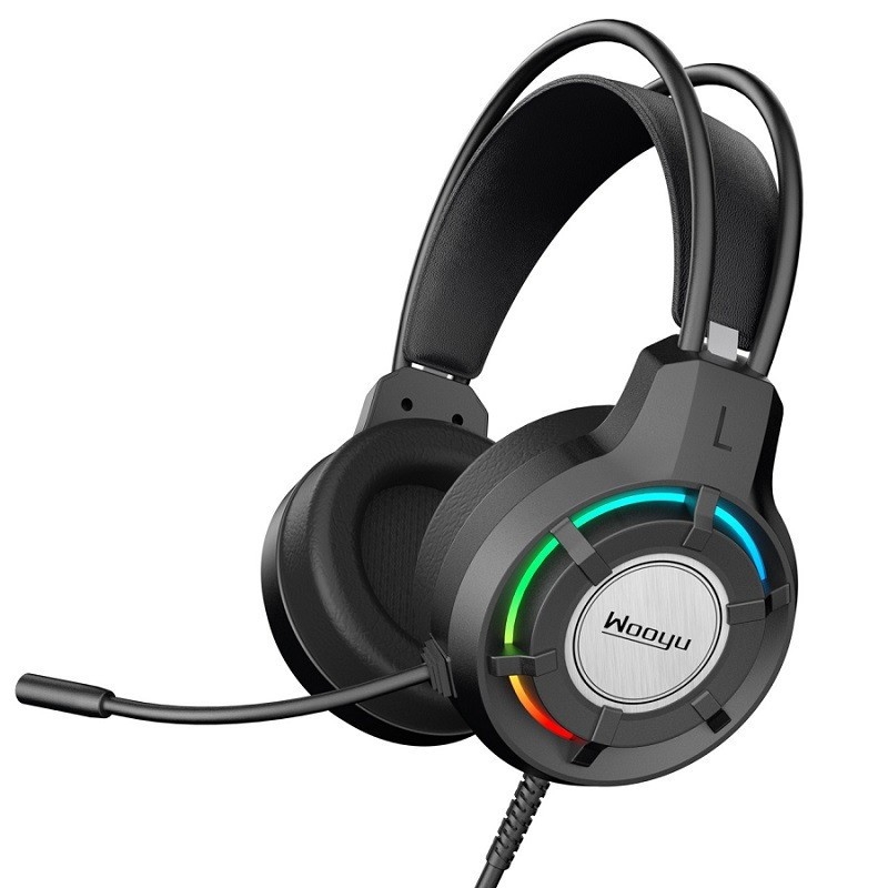 Gaming USB žičane slušalice s mikrofonom G18 za računalo, 7.1-kanalni zvuk, frekvencijski raspon 20 Hz-20 kHz, kabel 2 m