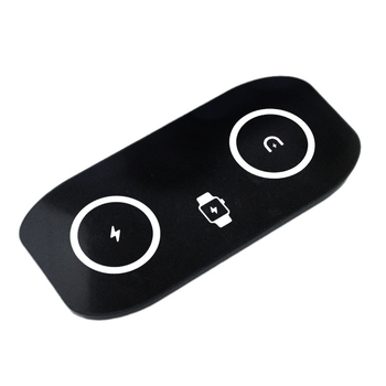 Trojnásobný magnetický bezdrôtový nabíjač s MagSafe – Rýchle nabíjanie pre iPhone, Apple Watch a AirPods – Výstup 15W, Celkový výkon 32,5W, stojanový nabíjač QC3.0