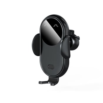 JJT Auto bežični punjač s magnetskim držačem za telefon i infracrvenim senzorom – 25W QC3.0 brzo punjenje