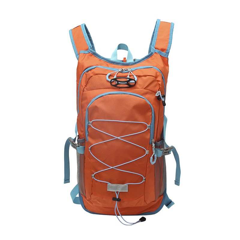 Pārgājumu mugursoma no neilona – elpojoša un ūdensnecaurlaidīga, gaisa spilventiņa siksnu sistēma, poliestera odere, vienkrāsains modelis, piemērots āra sportam