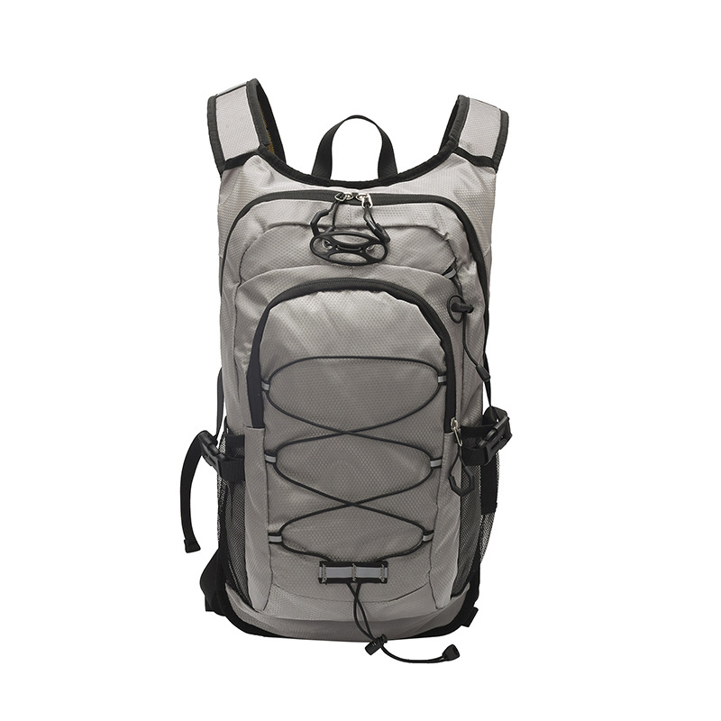 Pārgājumu mugursoma no neilona – elpojoša un ūdensnecaurlaidīga, gaisa spilventiņa siksnu sistēma, poliestera odere, vienkrāsains modelis, piemērots āra sportam