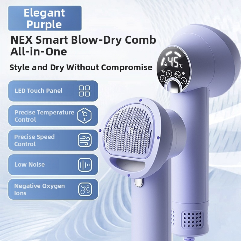 Kaķu un suņu matu žāvētājs – inteliģents visaptverošs žāvēšanas un ķemmēšanas ierīce, der visiem mājdzīvniekiem, ātra žāvēšana, zem 1000 W, DC motors, spirāliskā apkures vads, 220 V