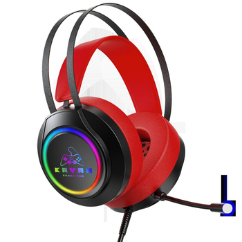 Gaming slušalice USB, kabelske, 7.1-kanalni zvuk, 50 mm zvučnici, ugrađeni mikrofon, kabel 2,2 m