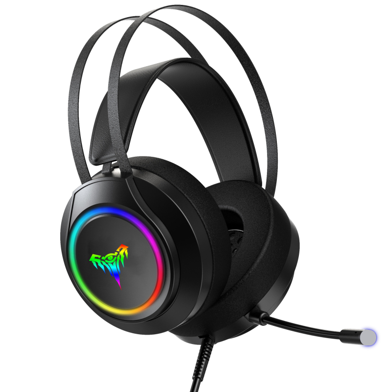 Gaming slušalice USB, kabelske, 7.1-kanalni zvuk, 50 mm zvučnici, ugrađeni mikrofon, kabel 2,2 m
