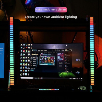 RGB siseauto ambient valgus helijuhitusega ja rütmiga auto audio süsteemile (Võimsus 1.5, Pinge 5V, Vool 1.5A, Ühilduv 102)