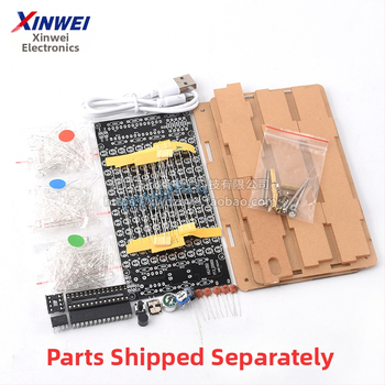 DIY elektronikos rinkinys: balsų aktyvuotas LED muzikos spektro ir ritmo ekranas, pickup montavimas ir tiesioginė litavimo praktika (Prekė Xinwei; balsų aktyvavimas; LED muzikos spektro ir ritmo ekranas; pickup montavimas; tiesioginė litavimo praktika)