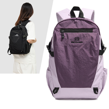 Uniszex könnyű kültéri hátizsák, Oxford anyag, kapacitás 20–35 L, kompatibil 14 hüvelykes laptophoz, geometrikus mintázat.