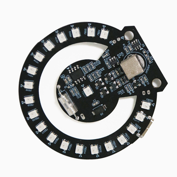 Y072 Automobiļu gaisa izplūdes ritmiska gaisma ar inteliģentu balss kontroli un mūzikas uztvērēju — PCBA plate