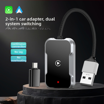 CarPlay box Tyc13-2 pre auto, dvojjádrový procesor, USB-C rozhranie, kompatibilný s iOS/Android Auto, hmotnosť 44 g