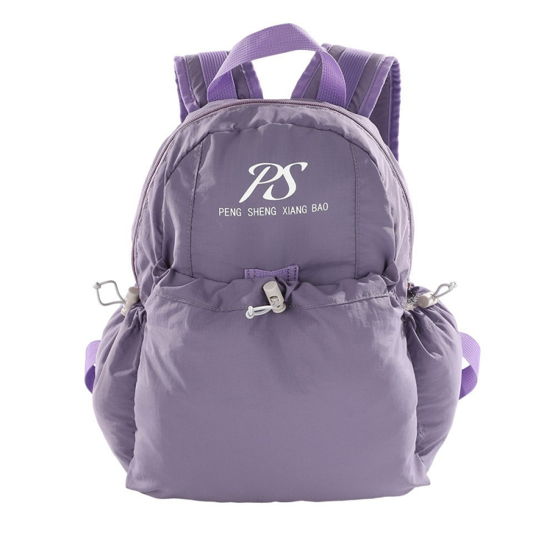 Könnyű vízálló hátizsák, nylon anyagból, kapacitás 36–55 L, laptop-kompatibilis, görbe vállpántok
