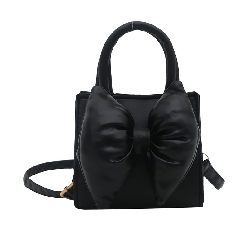 Geantă de umăr din PU, simplitate urbană, formă orizontală pătrată, închidere magnetică, buzunar laminat cu fermoar